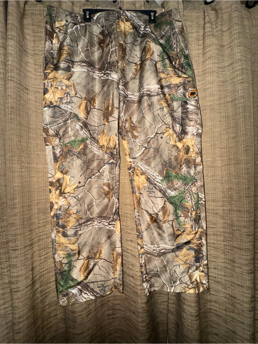 Field & Stream Men's Realtree-Style Camo Cargo Pants - Brown/Green/Tan